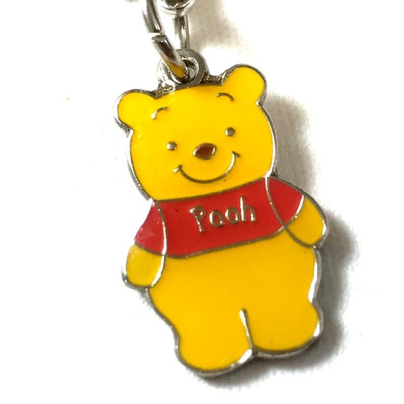 Vintage Disney Winnie The Pooh Charm Bear Clip On Disneyana Zipper Pull Purse - Picture 5 of 11